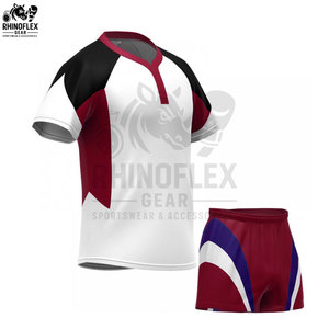 Uniforme de rugby pour hommes personnalisable, vêtements de sport respirants, personnalisés, de haute qualité, meilleure vente, prix bas, uniformes de rugby - Product Image 6