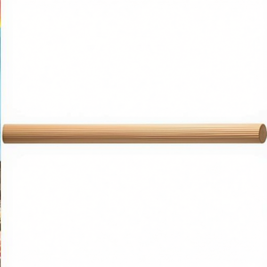 Varillas Ranuradas de Madera de Haya de 8 mm x 1 m, Paquete de 100 para Manualidades - Product Image 3