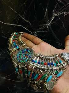 Factory Direct Supplier Ladies Jewelry Sets in Afghan Style Handcrafted Wedding & Party Wear Afghan Jewelry Sets for Sale - Product Image 5