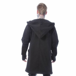 Sudadera con Capucha Extra Grande para Hombre, 100% Algodón, Ligera, con Logotipo Personalizado, Estilo Urbano, OEM, Invierno, Venta al Por Mayor - Product Image 2