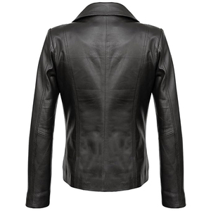 Nueva chaqueta de piel sintética de alta calidad para hombre Fankle Venta Casual Slim Fit Botón con muescas chaqueta de solapa con bolsillos - Product Image 3