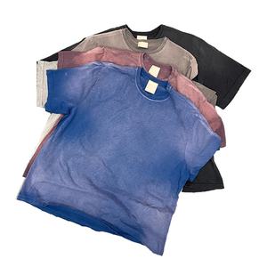 Camiseta Personalizada Finch Garment, 100% Algodón, Lisa, Vintage, Camisetas Deslavadas al Sol, Gruesas, para Hombre y Mujer, Camisetas con Lavado Ácido - Product Image 1