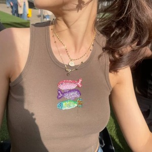 ลูกปัดแก้วขายส่ง ลูกปัดแก้วคริสตัลทรงแบนกลม อุปกรณ์ DIY ลูกปัดแก้วคริสตัลสีสันสดใสสำหรับทำเครื่องประดับ - Product Image 5