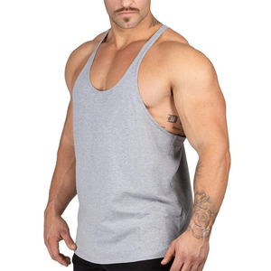 Camiseta sin Mangas para Fisicoculturismo, Informal para Gimnasio, 100% Algodón, Deportiva para Hombre - Product Image 3