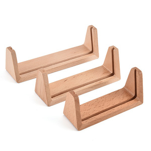 الأكثر مبيعًا قاعدة خشبية على شكل حرف U خشب مخصص ليد ليلي قاعدة مصباح خشبي ليد - Product Image 4