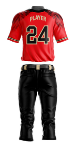 Custom Baseball Uniform Set Breathable Polyester Jersey With Team Logo Name Sublimation Print <b>Athletic</b> Sportswear For Men - Product Image 2