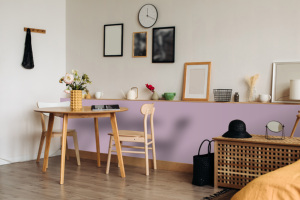 ผลิตภัณฑ์วัสดุ HPL สีม่วงม่วง8035สำหรับตกแต่ง - Product Image 2