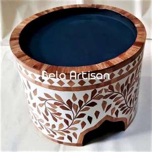 Présentoir à gâteau de luxe en résine de bois de taille personnalisée décorations de fête à la mode pour anniversaire et mariage pour gâteaux de tasse - Product Image 4