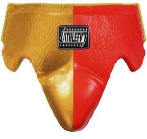 Protector de ingle Abdominal para Hombre de alta calidad Equipo de protección con logotipo personalizado de cuero PU genuino Premium para boxeo y Muay Thai - Product Image 2