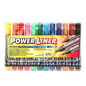 <b>Permanent</b> <b>Marker</b> 12 Color Set - Multi - Product Image 2