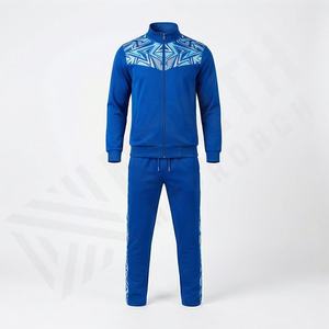 Chándal de invierno con capucha para hombre, 100% algodón, informal, para gimnasio y deportes - Product Image 1