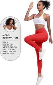 Leggings de Cintura Alta de Alta Calidad para Mujer, Pantalones de Yoga para Entrenamiento, Correr, Leggings Deportivos para Mujer - Product Image 4