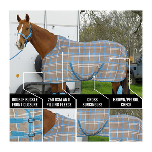 Smart Indian Fabricant Vente en gros de tapis en molleton de cheval gris pour l'hiver - Product Image 3