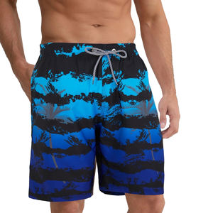 Shorts pour hommes imprimés par sublimation personnalisée Shorts de jogging d'été en coton décontractés Shorts de fitness à séchage rapide Shorts de bain de plage - Product Image 4