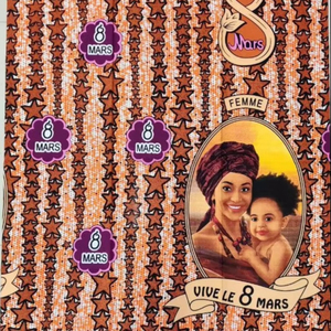 Custom Cotton Wax Print Fabric for <b>African</b> Fashion, Sewing, Event Wear, and Stylish Nigeria Home Decor Textile <b>Materials</b> - Product Image 1