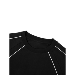 Camiseta Raglán con Costuras en Contraste - 100% Algodón Transpirable con Serigrafía - Product Image 3
