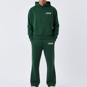 Survêtements en molleton 100 % coton imprimé de qualité supérieure, poids moyen, coupe régulière, à capuche, pour homme, personnalisables et brodés, pour l'hiver - Product Image 4