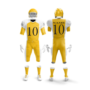 Uniforme de Fútbol Americano Personalizado, Fabricante OEM, Proveedor al por Mayor, Ropa Deportiva de Equipo, Camiseta y Pantalones Disponibles con Impresión de Logotipo o Bordado - Product Image 3