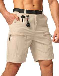 Shorts cargo pour hommes en vente chaude, OEM, vêtements de travail, shorts cargo personnalisés 100% coton pour hommes, shorts cargo à boutons - Product Image 2
