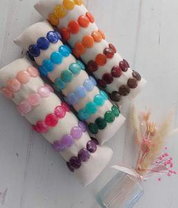 องค์ประกอบกำไลทำด้วยมือทำจากเรซินประดับแบบชนเผ่าที่หรูหราสำหรับผู้หญิงที่มีดีไซน์โดดเด่นมีขนนก - Product Image 6