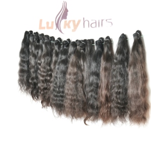 Calidad indio crudo Remy Virgen cutícula alineada onda natural extensiones de cabello humano 10-32 pulgadas al por mayor - Product Image 3