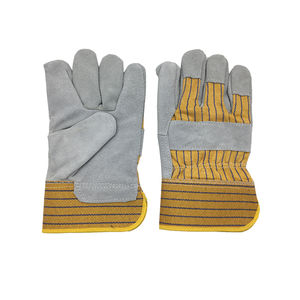 Gants de soudage industriel Gants électriques de soudage antidérapants en cuir véritable Gants longs Protection du poignet Gants de soudage - Product Image 5