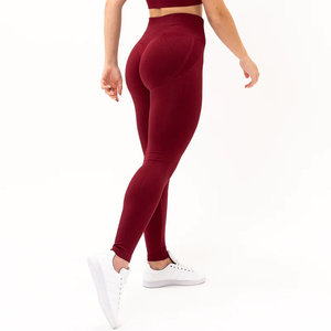 Lift Elastic Bulk Quantity best soft material <b>Women</b> Yoga <b>Leggings</b> <b>Waterproof</b> Fabric High Waist Exercise <b>Leggings</b> <b>Women</b> <b>Leggings</b> - Product Image 4