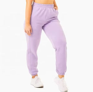 Pantalones de chándal Impreso Liso Marrón Estilo de mujer en Nuevo diseño Jogger SweatPant Alta calidad Precio razonable Cómodo Servicio OEM - Product Image 4