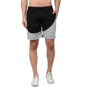 Shorts en toile décontractés pour hommes, best-seller, motif uni, respirants, légers, taille haute, coupe ample, écologiques, service OEM - Product Image 1