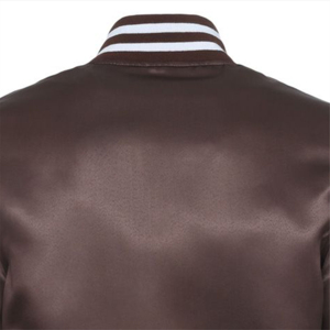 Wholesale Satin Bomber <b>Jacket</b> for <b>man</b> Latest Design Satin Bomber <b>Jacket</b> For <b>Man</b> Pakistan Manufacture Custom Satin Bomber <b>Jacket</b> - Product Image 6