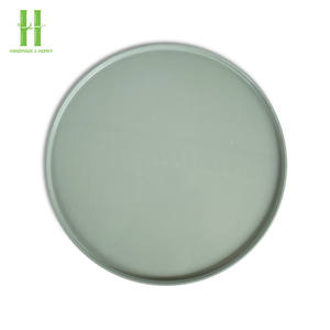 VENTE CHAUDE Plateau rond à festons en laque de haute qualité, plateau décoratif en laque, plateaux de service de Viettimecraft en gros - Product Image 3