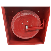 Armoire de boîte de bobine de tuyau d'incendie d'équipement de lutte contre l'incendie avec l'armoire simple de bobine de tuyau d'incendie de porte