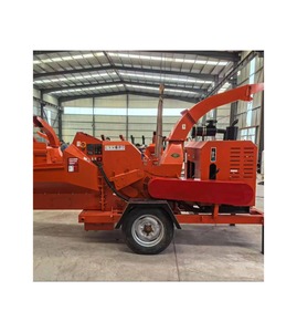 GmbH Capacity 28HP Gasoline Engine VOL-6145 Mobile Diesel Engine Wood <b>Chipper</b> <b>Shredder</b> 8t/h Mobile Machine Garden Forestry - Product Image 2