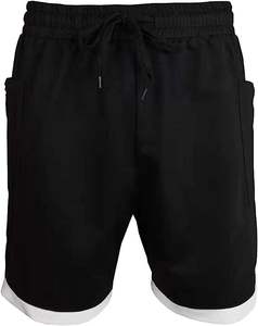 Ensemble de survêtements d'été pour hommes, 80/20 coton, polyester, mélange, sweat à capuche à motif solide, 60/40 - Product Image 3