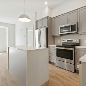 Meuble mural de cuisine supérieur avec porte relevable à vérin à gaz ou mécanisme de levage, largeur personnalisable - Product Image 2