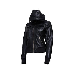แจ็กเก็ตหนังแท้สำหรับผู้หญิงมาใหม่ - Product Image 1