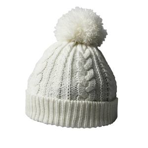 Bonnet d'hiver tendance en tricot imprimé numériquement avec logo de créateur – Chaud et élégant pour l'automne et l'hiver - Product Image 1