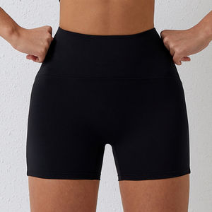 กางเกงขาสั้นเล่นกีฬาสำหรับผู้หญิงกางเกงขาสั้นเล่นฟิตเนสแบบปรับแต่งได้สำหรับผู้ใหญ่กางเกงเล่นฟิตเนสเล่นโยคะ - Product Image 3