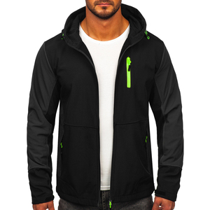 <b>Men's</b> <b>Lightweight</b> Waterproof Canvas Puffer <b>Jacket</b> with Stand Collar Zipper Closure for Winter - Product Image 6