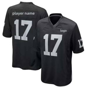 Camiseta de Fútbol Americano Personalizada y Económica para Niños, Bordada con la Bandera de EE. UU., Uniforme de Equipo Completo, Corta, 100% Poliéster, Antibacteriana y Transpirable - Product Image 3