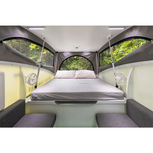 4X4 Off Road Pop-Top up <b>Fiberglass</b> Pickup Rv <b>Truck</b> <b>Camper</b> Flatbed <b>Shell</b> With Bathroom for Small Beds for Small Beds 5.5 Sale - Product Image 3