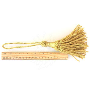 Borlas de alambre de lingotes para bordes de prendas de vestir, estilo de moda y accesorios de atuendo para eventos, borlas de alambre de lingotes - Product Image 3