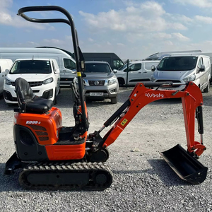 Mini excavatrice 2016 K008-3 avec moteur diesel petite pelleteuse sur chenilles d'occasion à bas prix - Product Image 4