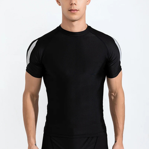 Trajes de baño personalizables Beechwear para hombres Neopreno Logotipo personalizado Impresión Trajes lisos Traje de baño de fitness - Product Image 3