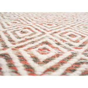 พรมทอมือลายเรขาคณิต Abrash Adwv-13047 ทำจากขนสัตว์ผสมวิสโคส รูปทรงสี่เหลี่ยมผืนผ้า สำหรับห้องนอน สีส้มแดง สำหรับตกแต่งบ้าน - Product Image 3