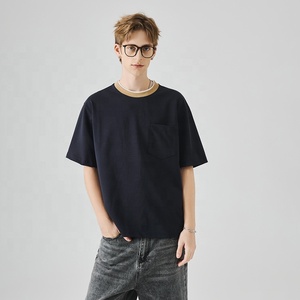 Camiseta OEM de Manga Corta para Hombre, Estilo Old Money, Cuello Redondo, Verano 2026 - Product Image 1
