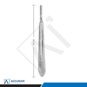 Mango de Bisturí de Acero Inoxidable No. 4 Mangos Reutilizables para Bisturí Quirúrgico para Uso Médico y de Laboratorio, Soporte para Bisturí Médico de 13.5 CM - Product Image 6