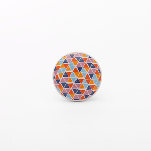SHUBHAM boutons de porte en céramique multicolores peints à la main pour armoires de cuisine commode armoires d'hôtel salon et Villa - Product Image 1