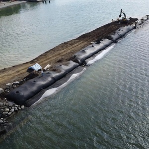 Sacs de déshydratation des boues de haute qualité pour la construction de talus, 120-120 kN, sacs en géotextile, sacs en sable, géosacs, géotextiles tissés en PP - Product Image 4