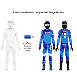 2026 conception populaire sérigraphie Motocross VTT BMX ATV Dirt Bike hors route meilleure qualité luxueux tissu équipement de course - Product Image 2